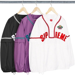 【NYF】預購 SUPREME SS22 Snap-Off Sleeve L/S Baseball Top