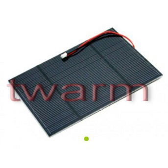 （現貨）5.5V 450mA 太陽能充電板（2.5W），Solar Panel 尺寸116X160mm