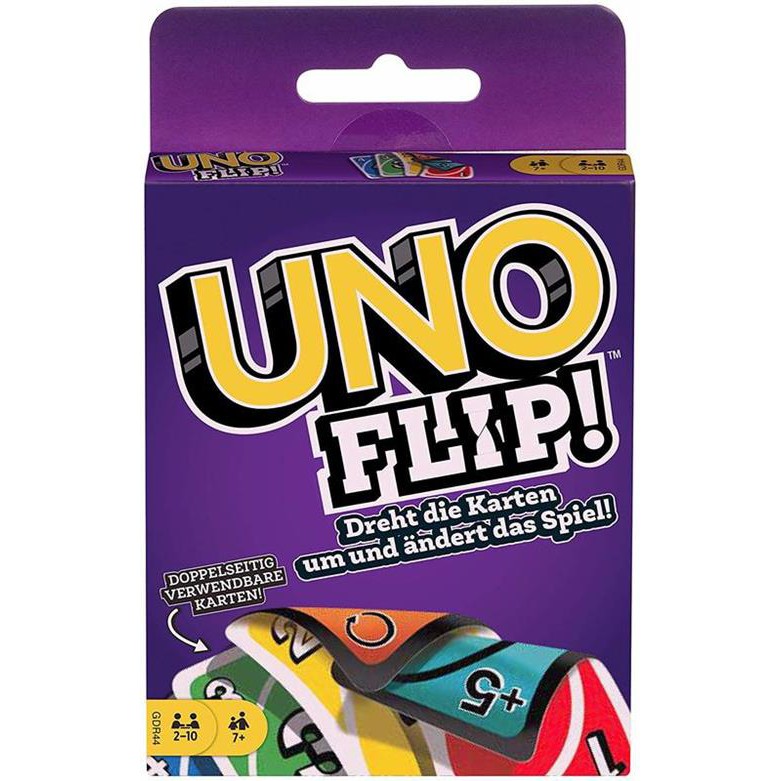 Uno Flip Card Game 反轉uno 高雄龐奇桌遊