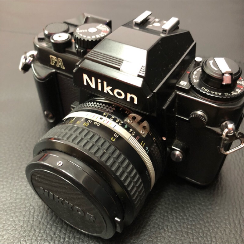 收藏品釋出 業餘旗艦機款 Nikon FA + Nikon 50mm f1.4 含底片12卷