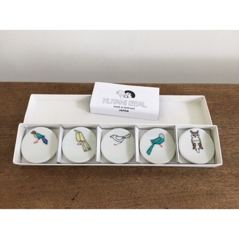 限時優惠 日本kutani Seal 小鳥筷架 蝦皮購物