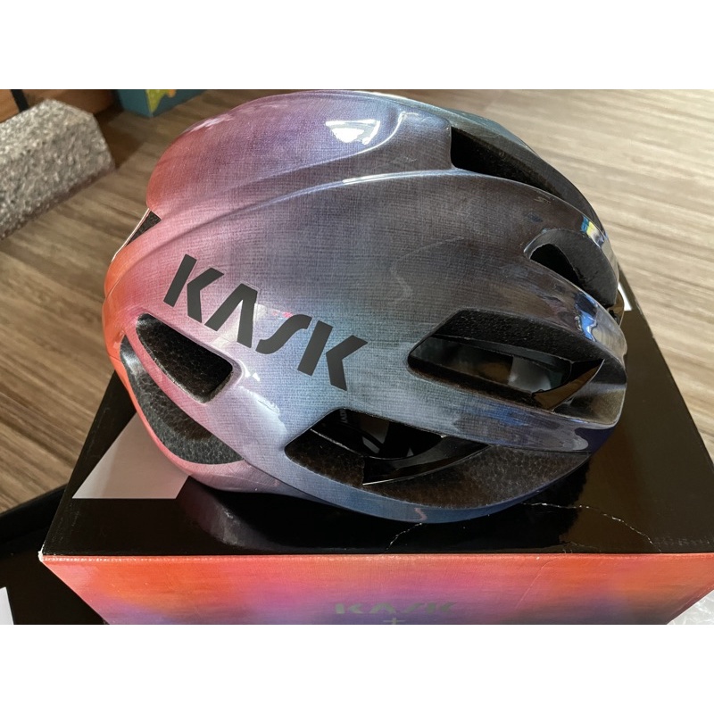 kask paul smith聯名帽 彩虹L號