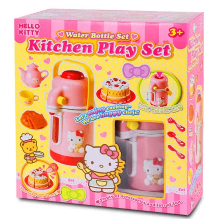 好好玩具 台灣現貨 KT茶具組 三麗鷗 HELLO KITTY 凱蒂貓 茶具組 熱水壺 家家酒 廚具組 KT2017