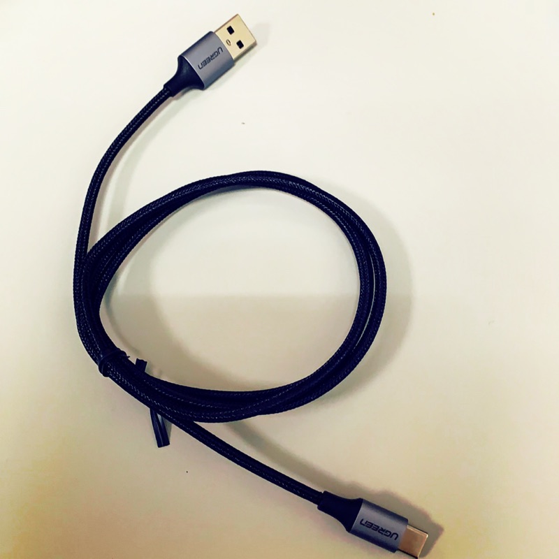 綠聯 1M USB Type-C快充傳輸線 充電線 全新、免運費