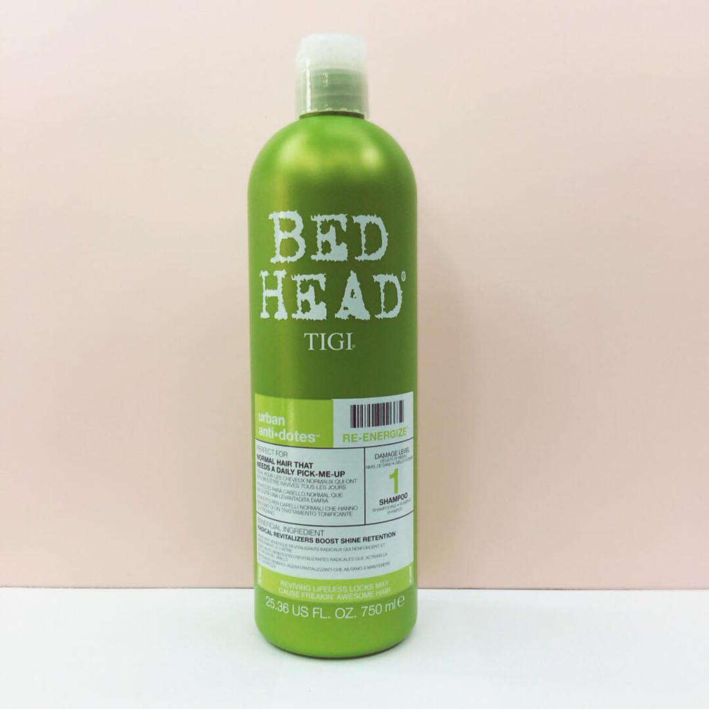 ●SW●TIGI BED HEAD 摩登活力洗髮精 750ml 受損乾燥髮適用 強化保濕 修護受損