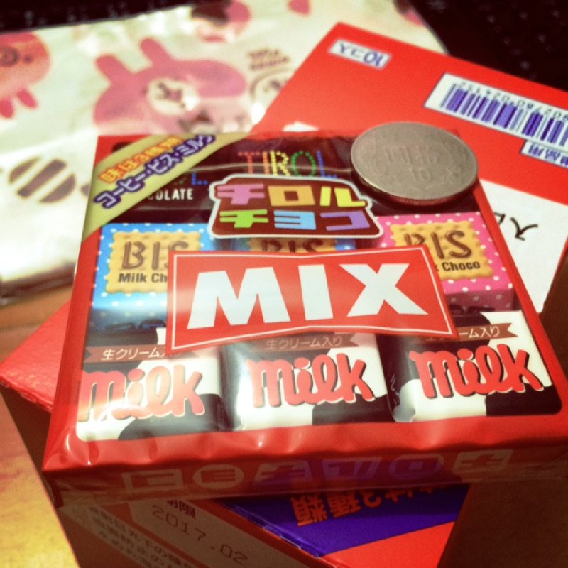 日本連線 伴手禮零食 -Tirol Mix Chocolate- 松尾綜合巧克力9粒/組 牛奶咖啡餅乾 21