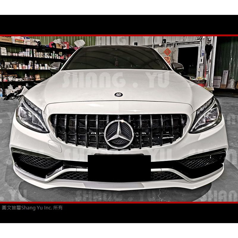 BENZ C-Class W205 C63 AMG 前保桿 前大包 C180 C200 C250 C300 C43