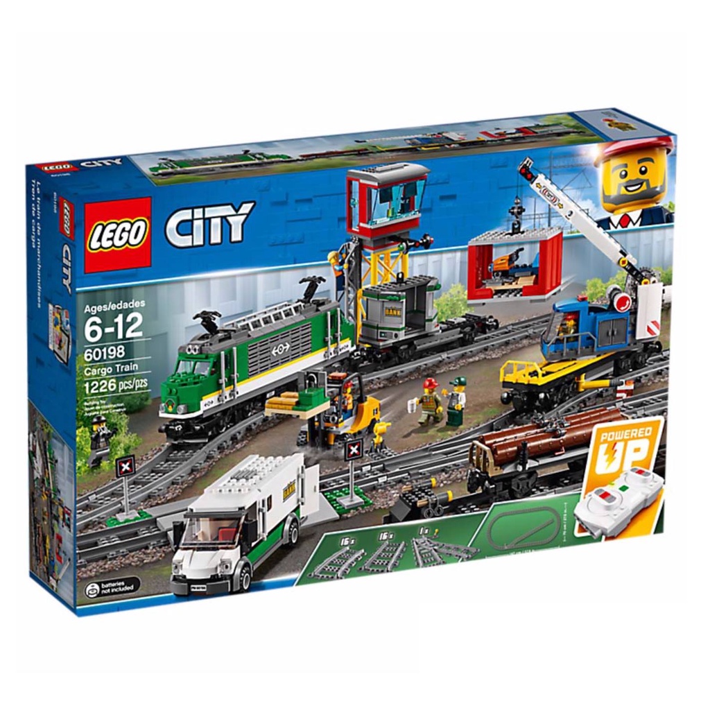 樂高LEGO正品現貨LEGO60198貨運列車