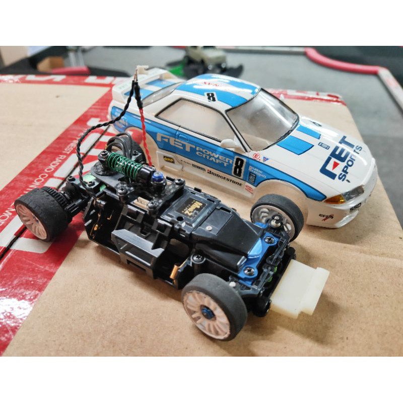 二手 代售 KYOSHO MINI-Z MR03最高階 EVO無刷 附車殼 RCP賽道設定