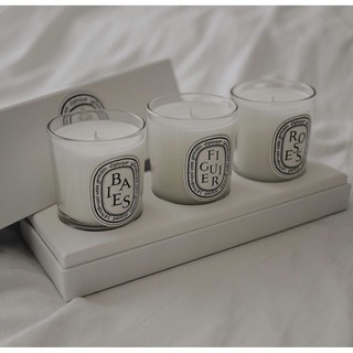 現貨|| Diptyque 香氛 蠟燭禮盒 Baies 漿果香Rose玫瑰Figuier無花果禮盒組合 70g