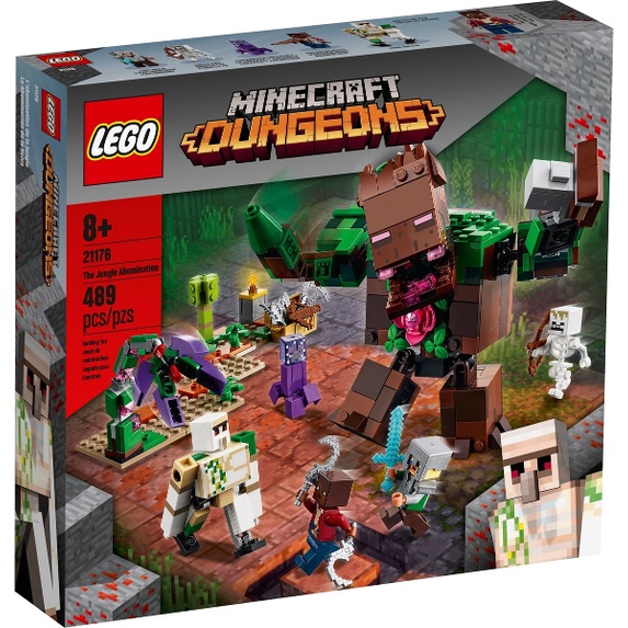 LEGO 21176 The Jungle Abomination 麥塊Minecraft &lt;樂高林老師&gt;