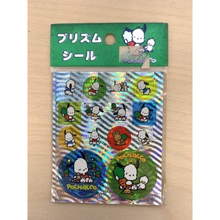 日本 三麗鷗 sanrio kitty - 帕恰狗 淘氣猴 恐龍 貼紙 (早期/絕版)