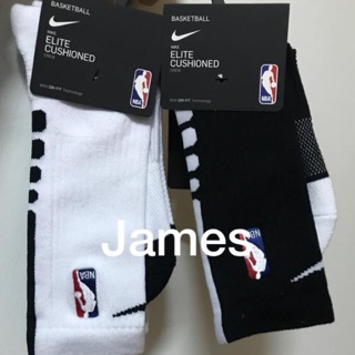 Nike Nba 籃球襪 黑白 菁英襪 長襪 運動襪 新款