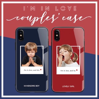 TRS👫✨風格女孩男孩趣味iPhone全包防摔磨砂手機殼 iPhone6/6s/7/8 Plus iPhone X