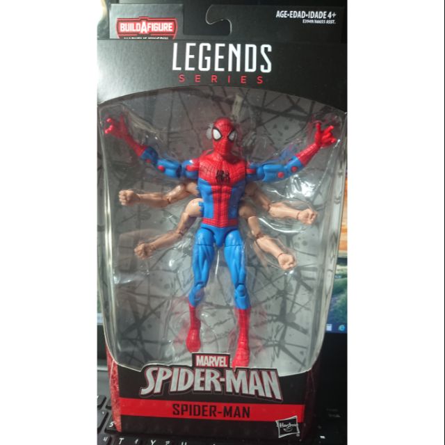 Marvel legends SPIDER-MAN 漫威6吋 六臂蜘蛛 6臂蜘蛛 蜘蛛人 六臂蜘蛛人 金霸王套