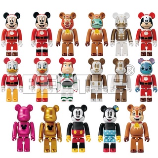 BEETLE BE@RBRICK DISNEY 聖誕節 迪士尼 米奇 米妮 史迪奇 奇奇蒂蒂 一番賞 吊飾 100%