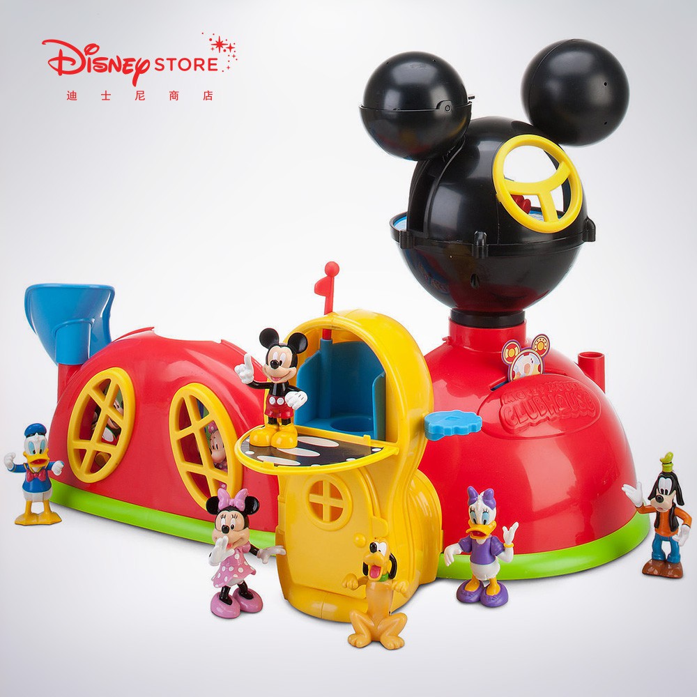 迪士尼商店迪士尼米奇妙妙屋過家家兒童玩具豪華禮盒游戲玩具| 蝦皮購物