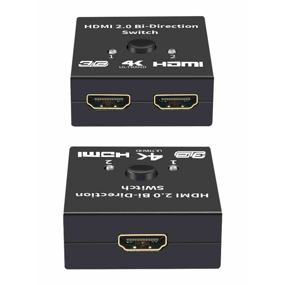 4K 2進1出 分配器 電視切換 遊戲切換 螢幕切換 1進2出 一對二切換 PS4 SWITCH HDMI 雙向切換器