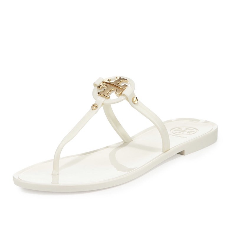 tory burch black jelly sandals