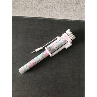 日貨 三麗鷗 雙子星 KikiLala 蛋黃哥 自拍神器 自拍棒 線控自拍棒 自拍桿
