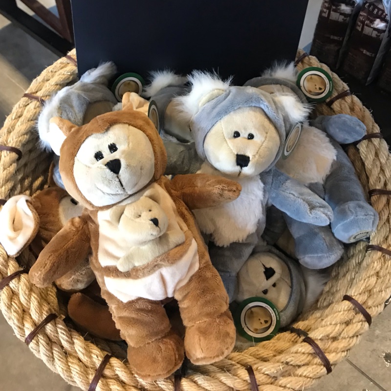 澳洲Starbucks 星巴克限定-袋鼠熊🐻無尾熊🐨