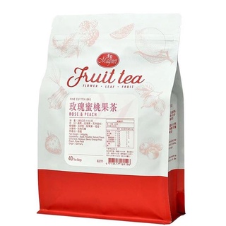 ~* 拾穗精品 *~曼寧 玫瑰蜜桃果茶 6克*40入 蝦皮代開發票