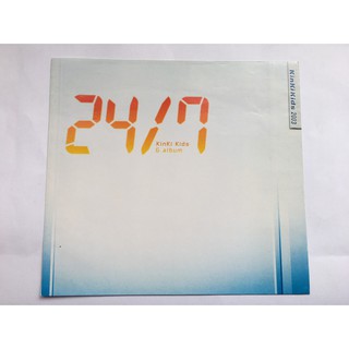 kk二手-kinki kids new album g album 24/7 近畿小子DM信封造型