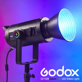 三重☆大人氣☆ 公司貨 Godox 神牛 SZ150R RGB 變焦 雙色溫 LED 攝影燈 持續燈