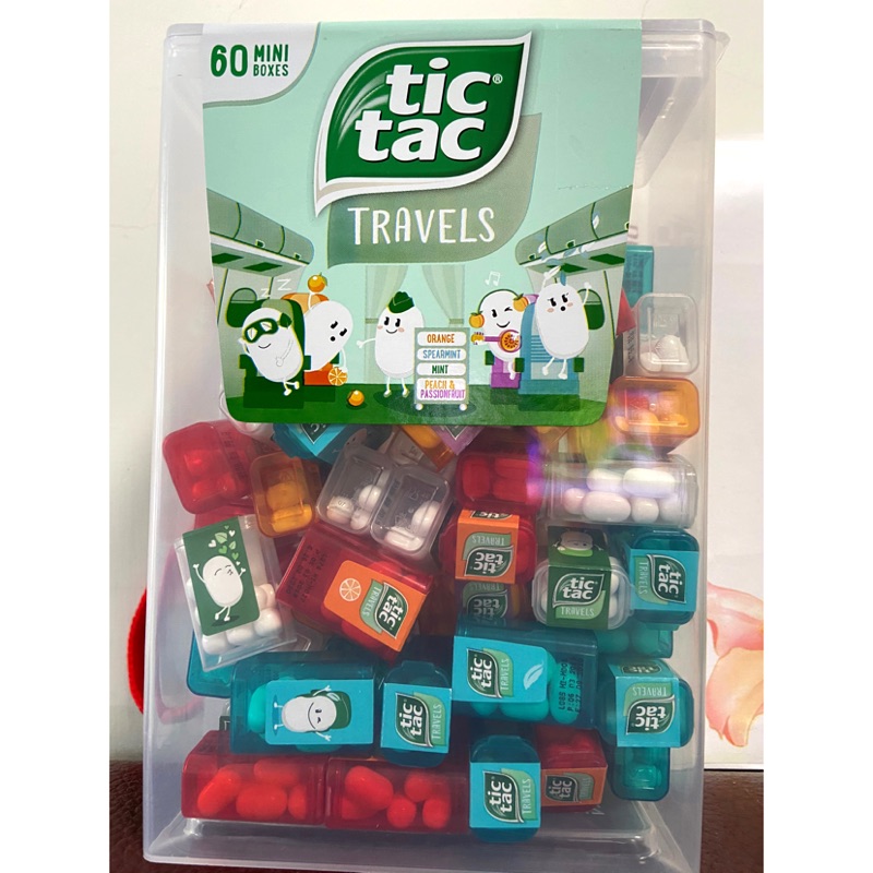 TIC TAC綜合迷你裝涼糖-60小盒入