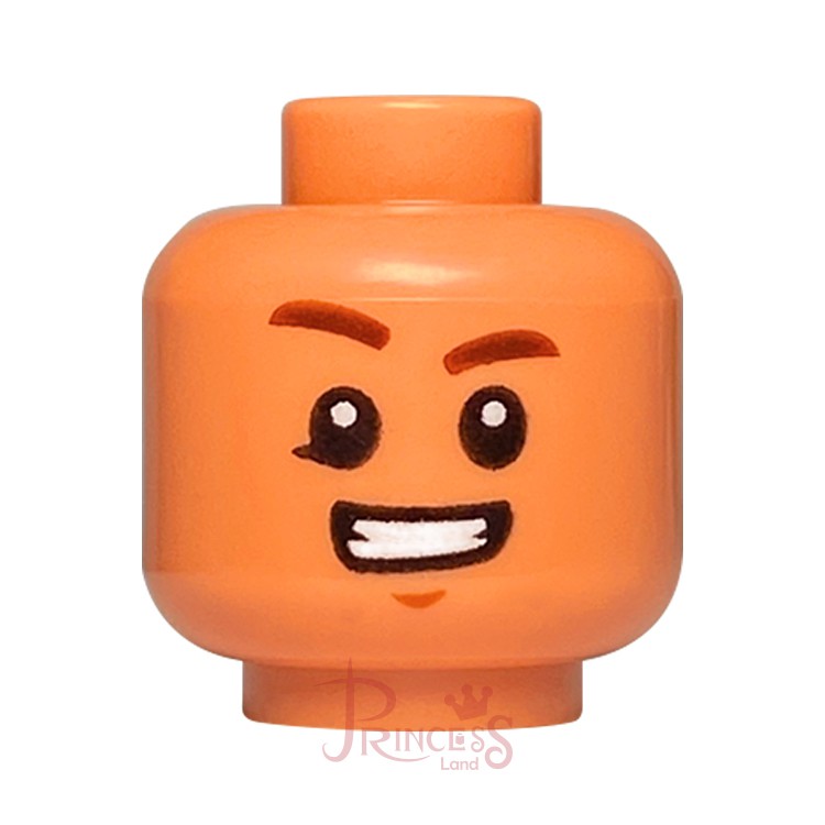 公主樂糕殿 LEGO 樂高 75185 星際大戰 羅文 Rowan 頭 笑 牛奶糖色 3626cpb1674 A248