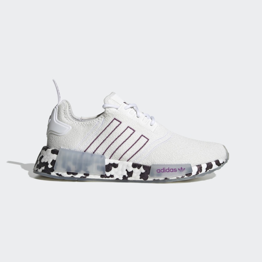 【小八】adidas NMD R1 W White Active Purple 白紫 乳牛 GZ7995