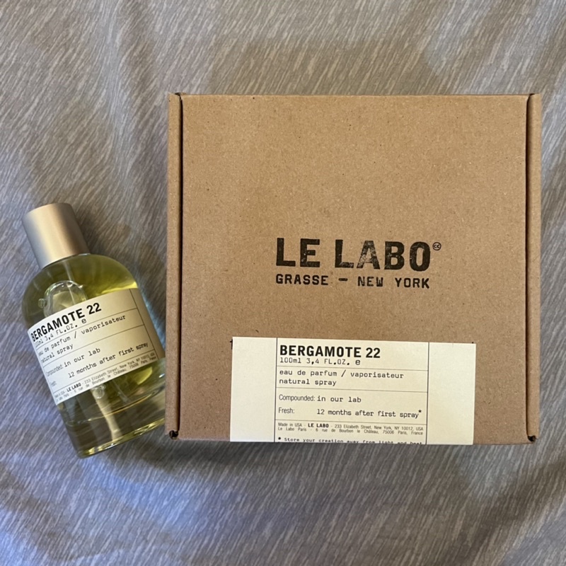 [斷捨離降價 保證正貨］英國網購 Le Labo 22 佛手柑 100ml