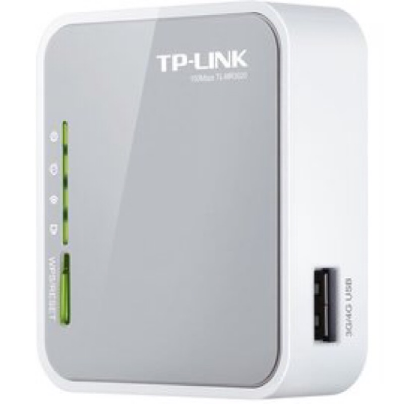 TP-LINK TL-MR3020 可攜式3G/4G無線N路由器