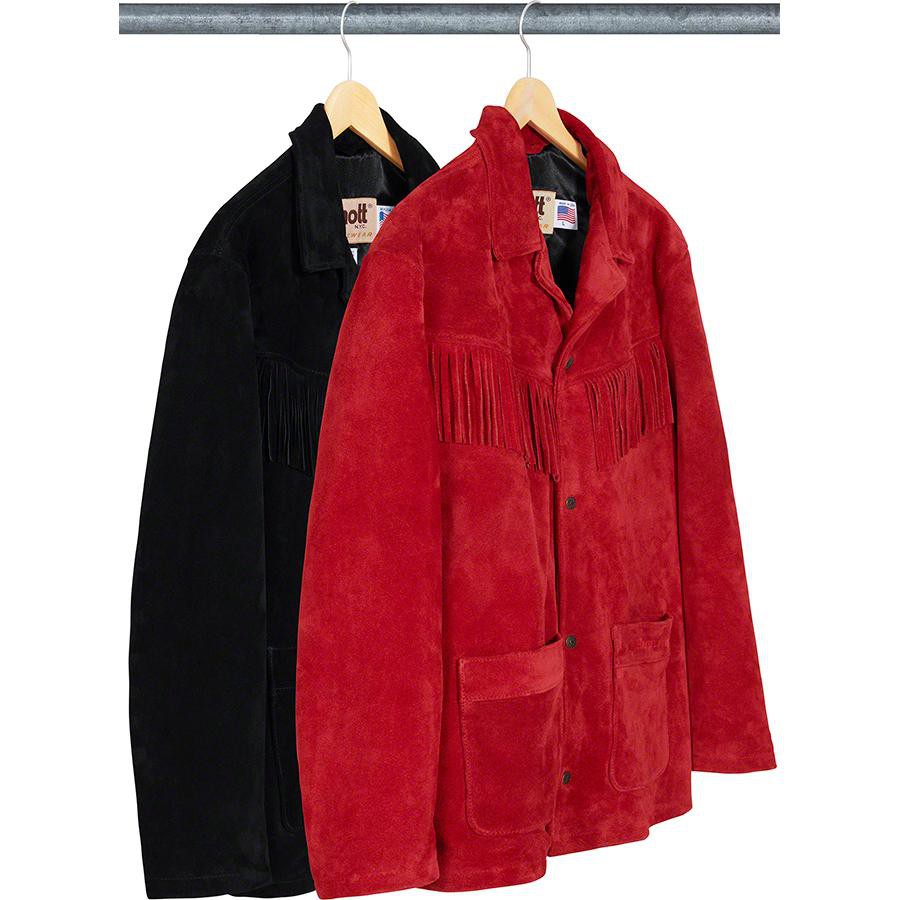 【紐約范特西】預購  Supreme SS20 Schott Fringe Suede Coat 大衣