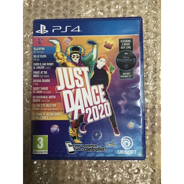 PS4~舞力全開2020 光碟遊戲片 JUST DANCE2020