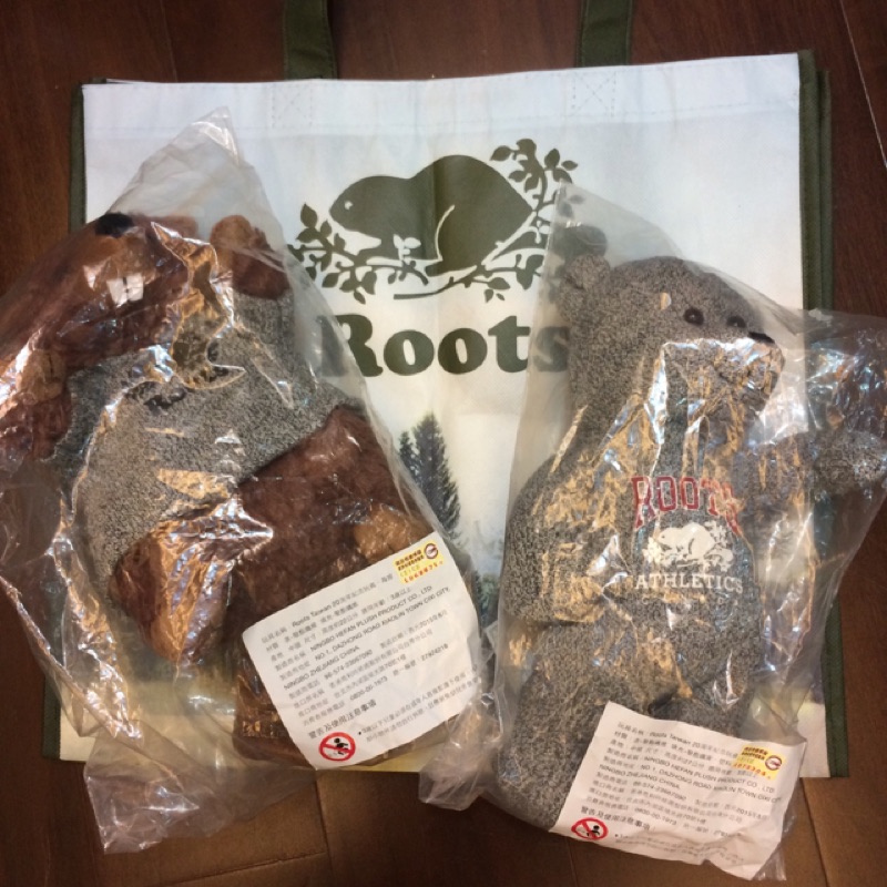 Roots 台版 海貍寶寶 熊寶寶