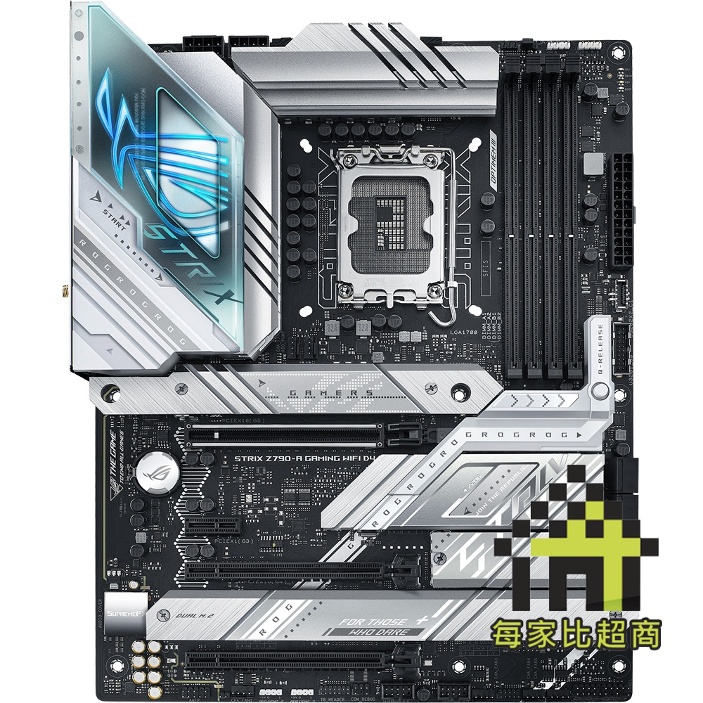 華碩 STRIX Z790-A GAMING WIFI D4 主機板 ASUS 1700腳位 13代 DDR4【每家比】