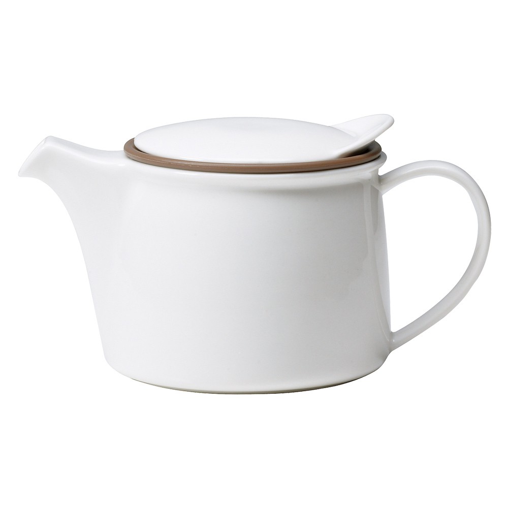 【日本KINTO】 Brim茶壺450ml / 750ml-(白)(灰) 《WUZ屋子》全瓷 咖啡壺 花茶