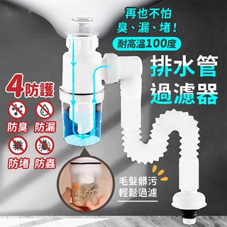台灣出貨 免運排水管過濾器 水管防蟲防臭排水孔防臭地漏水槽過濾器水管過濾器防臭下水管洗手臺水管過濾網 蝦皮購物