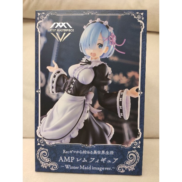 現貨 日版 Re:從零開始的異世界生活 景品 TAITO Amp 雷姆 冬季女僕ver.