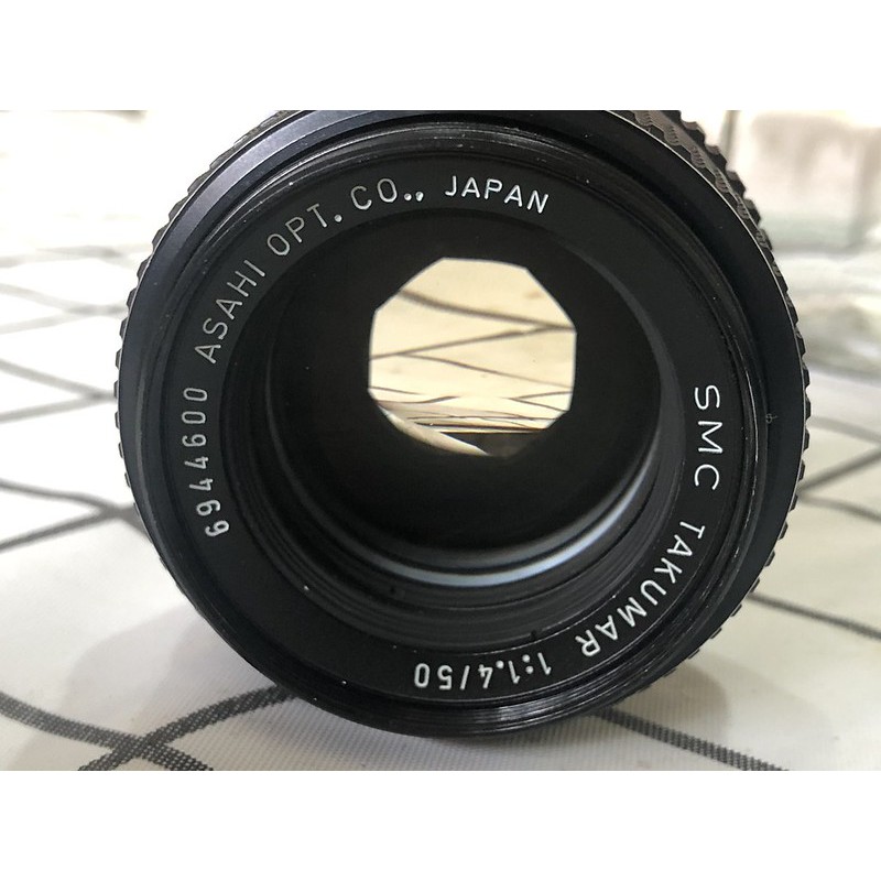 Pentax SMC TAKUMAR 50mm / F1.4 大光圈/ 人像鏡頭| 蝦皮購物