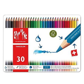瑞士CARAN D'ACHE(卡達)水溶性色鉛筆(一般級) 30色*1288.330