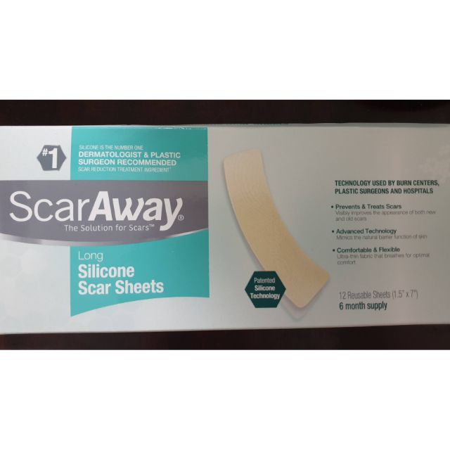 ScarAway 培瑞可疤痕護理矽膠片