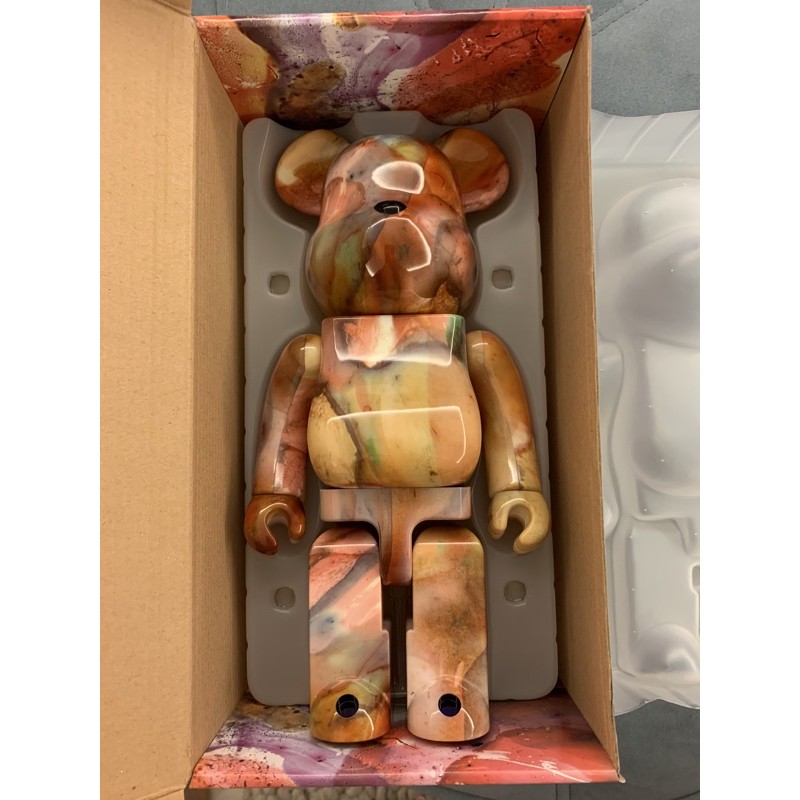 全新be@rbrick pushead 大理石一代 400%