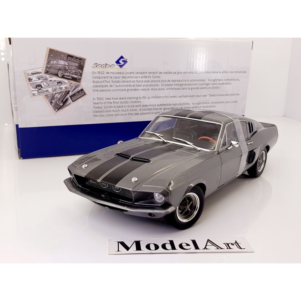 【模型車藝】1/18 Solido Ford Shelby Mustang GT500 1967 驚天動地60秒 電影車