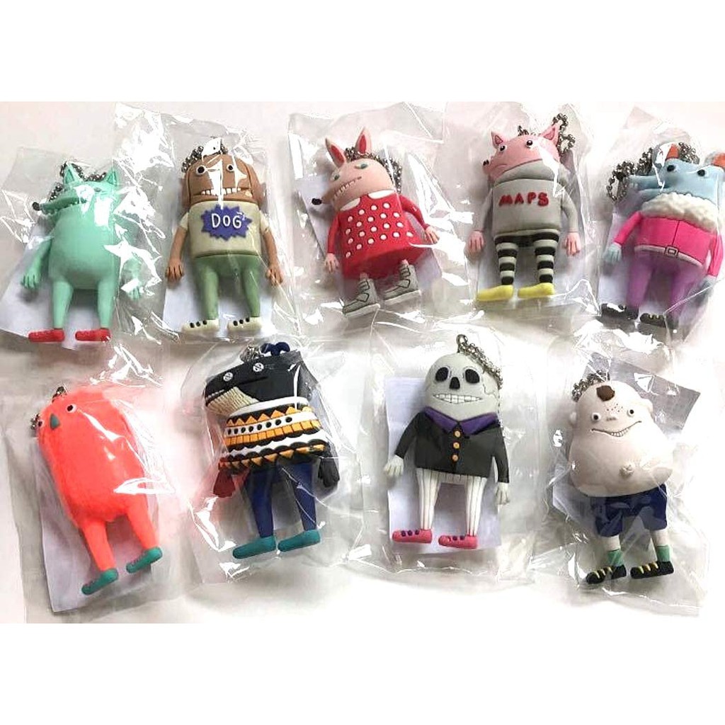 米津玄師全新現貨 19年日本巡迴扭蛋maps豬dog犬狗紅色點點兔子當脊椎化作蛋白石演唱會週邊骷髏猴子人 蝦皮購物