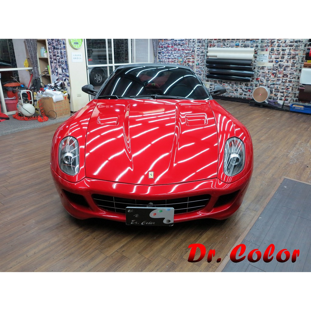 Dr. Color 玩色專業汽車包膜 Ferrari 599 GTB 全車包膜改色 (3M 1080_G363)