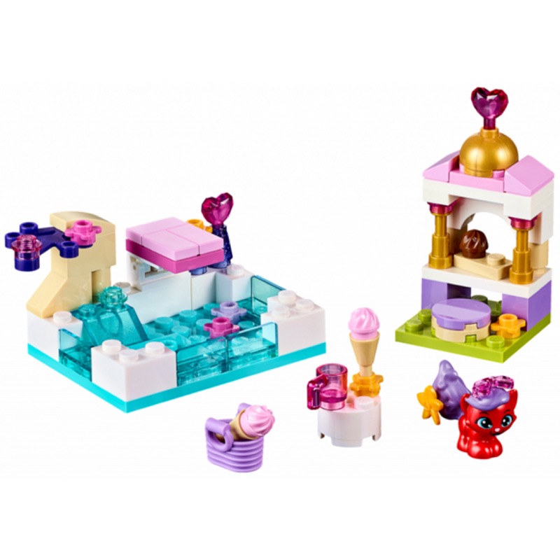 [二手］樂高積木 LEGO Disney Princess 迪士尼公主系列#41069 寵物的泳池