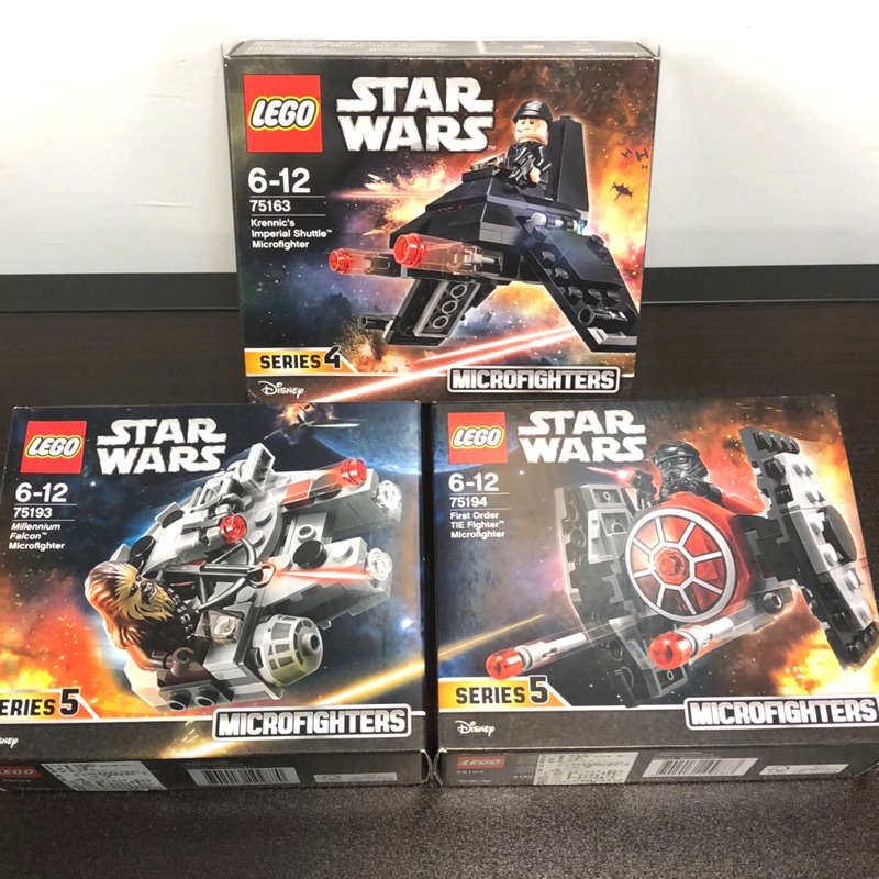LEGO STAR WARS樂高積木 75163/75194