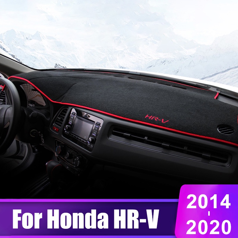 適用於本田 HRV 2014 2015 2016 2017 2018 2019 2020 汽車儀表板墊墊儀表平台桌墊配件